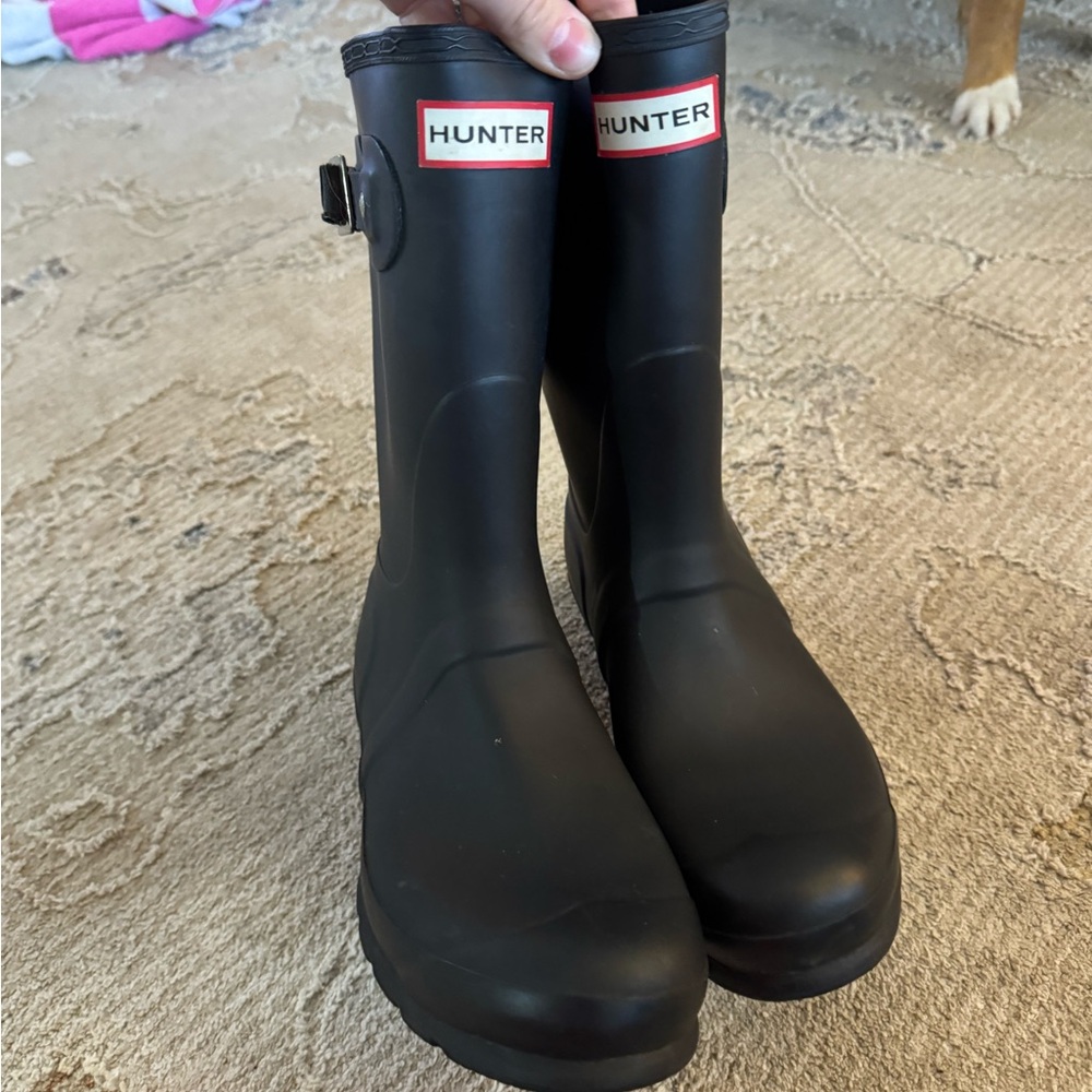 Hunter Classic Black Waterproof Boots